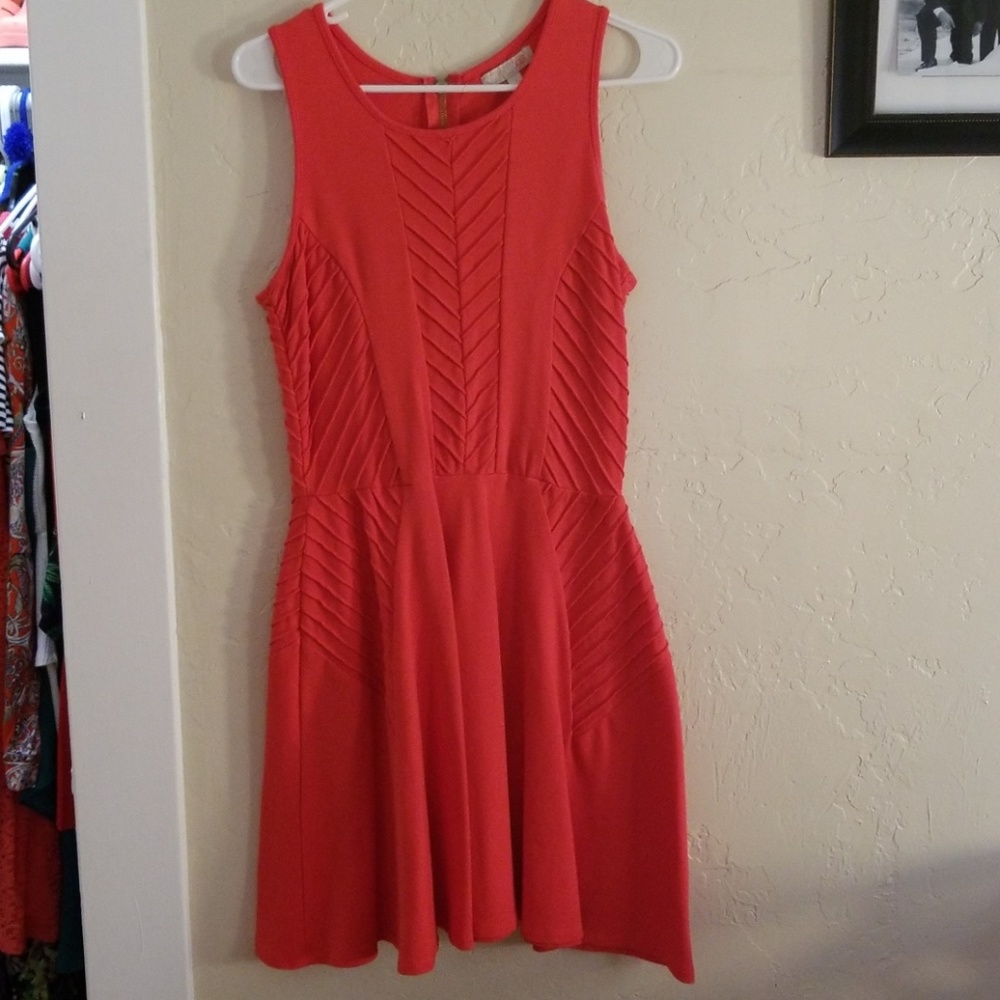 Neon Cocktail Party Dress